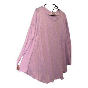 We The Free Lilac Long Sleeve Swing Tunic